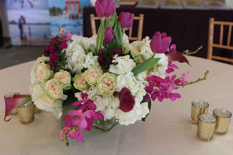 Elegant Events Florist - philadelphia pa - low centerpiece